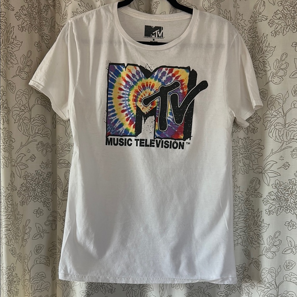 MTV White Graphic T-Shirt